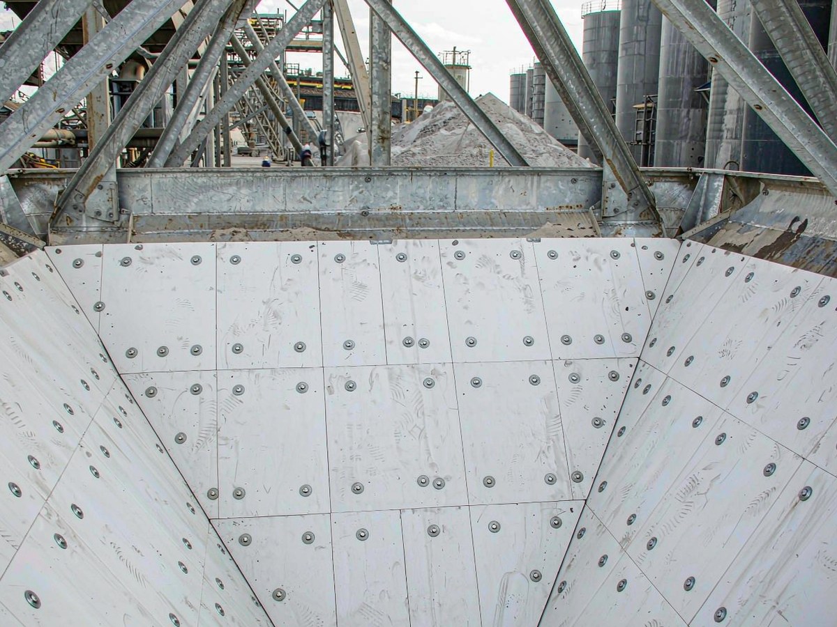 UHMWPE Liner Sheet for Silo, Chute & Hopper
